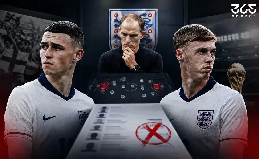 سر استبعاد فودين وبالمر من تشكيلة إنجلترا لكأس 2026